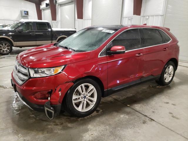 FORD EDGE SEL 2015 with VIN 2FMTK4J8XFBB51949 - Photo from auction