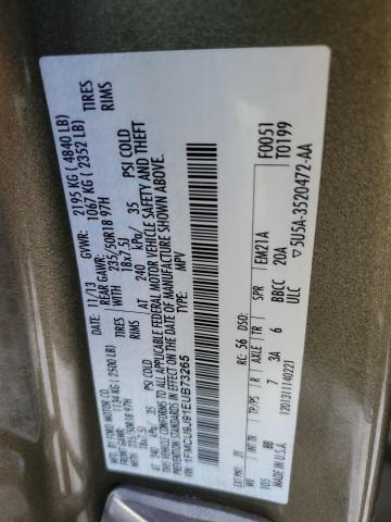 Foto 14 de la subasta – 2014 FORD ESCAPE TIT con VIN 1FMCU9J91EUB73265