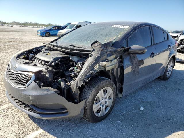 KIA FORTE LX 2016 with VIN KNAFK4A64G5509064 - Photo from auction