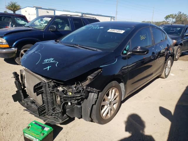 KIA FORTE LX 2017 with VIN 3KPFL4A78HE131541 - Photo from auction