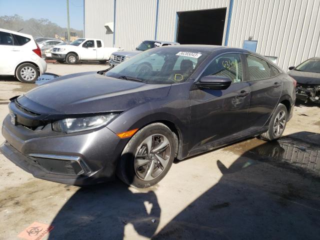 HONDA CIVIC LX 2019 with VIN 19XFC2F6XKE004723 - Photo from auction