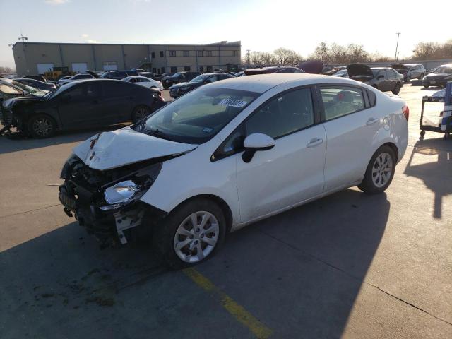 KIA RIO LX 2014 with VIN KNADM4A3XE6342238 - Photo from auction