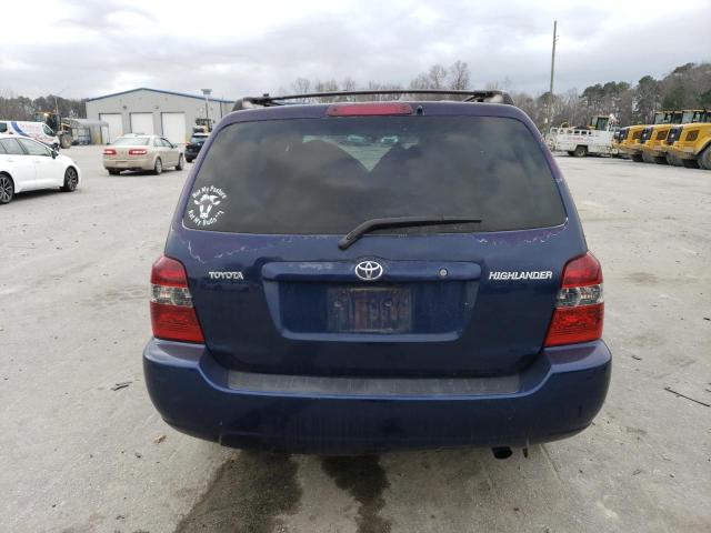 Photo 6 from auction – 2005 TOYOTA HIGHLANDER with VIN JTEDD21A250114979