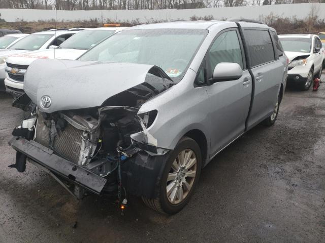 TOYOTA SIENNA XLE 2013 with VIN 5TDDK3DC5DS057833 - Photo from auction