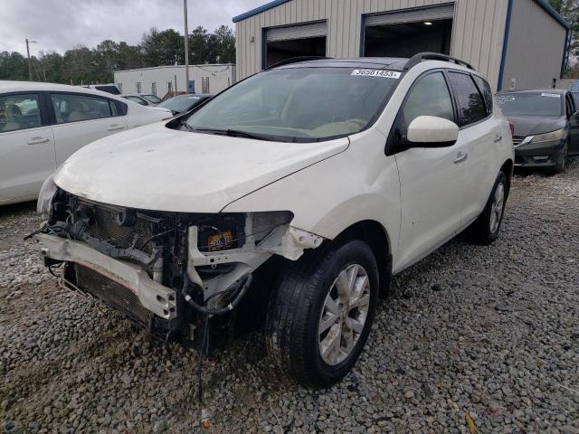 NISSAN MURANO S 2012 with VIN JN8AZ1MW4CW210993 - Photo from auction