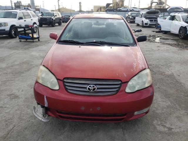 Photo 5 from auction – 2004 TOYOTA COROLLA CE with VIN 2T1BR32E14C286459