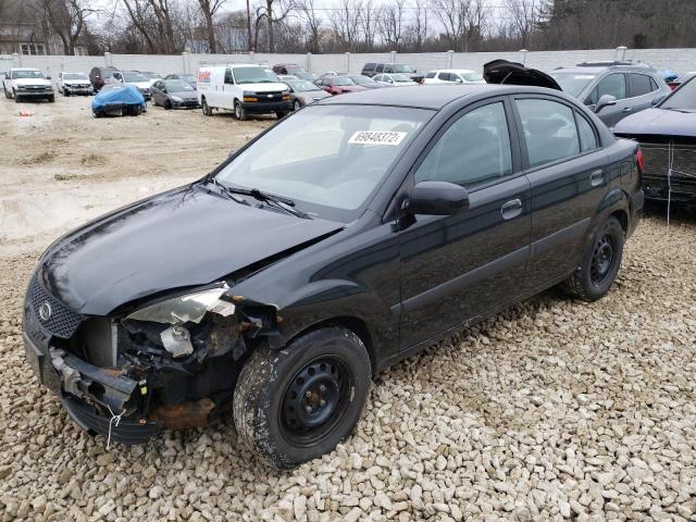 KIA RIO BASE 2008 with VIN KNADE123686393377 - Photo from auction