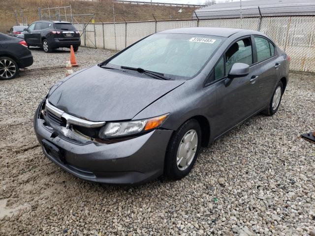 HONDA CIVIC HF 2012 with VIN 2HGFB2F67CH316377 - Photo from auction