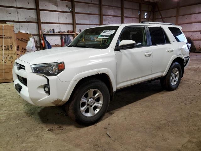 TOYOTA 4RUNNER SR 2021 with VIN JTEEU5JR1M5236214 - Photo from auction