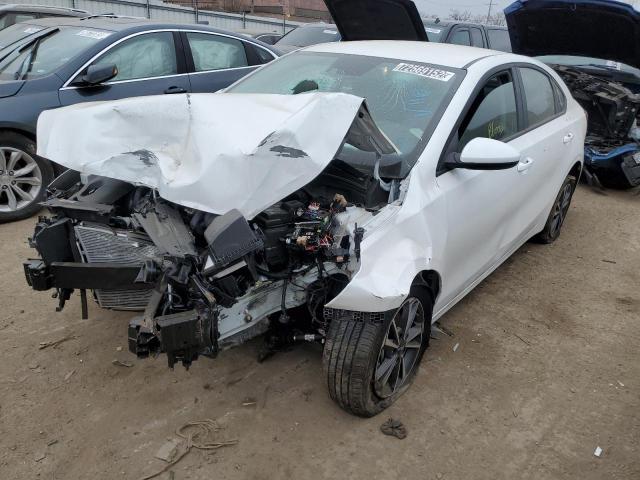 KIA FORTE FE 2022 with VIN 3KPF24AD6NE503043 - Photo from auction