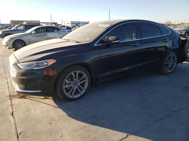 FORD FUSION SEL 2019 with VIN 3FA6P0CD7KR235427 - Photo from auction