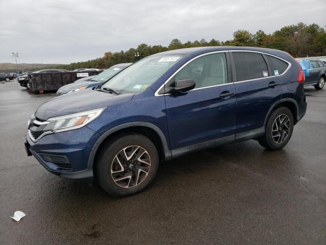 HONDA CR-V SE 2016 with VIN 2HKRM4H46GH632234 - Photo from auction
