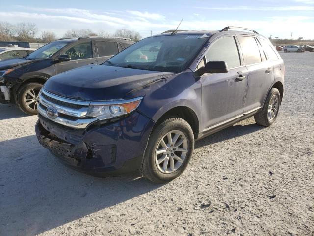 FORD EDGE SE 2014 with VIN 2FMDK3GC2EBB38301 - Photo from auction