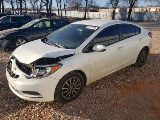 KIA FORTE LX 2016 with VIN KNAFK4A66G5459722 - Photo from auction