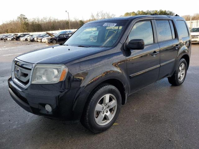 HONDA PILOT EXL 2011 with VIN 5FNYF3H54BB026737 - Photo from auction