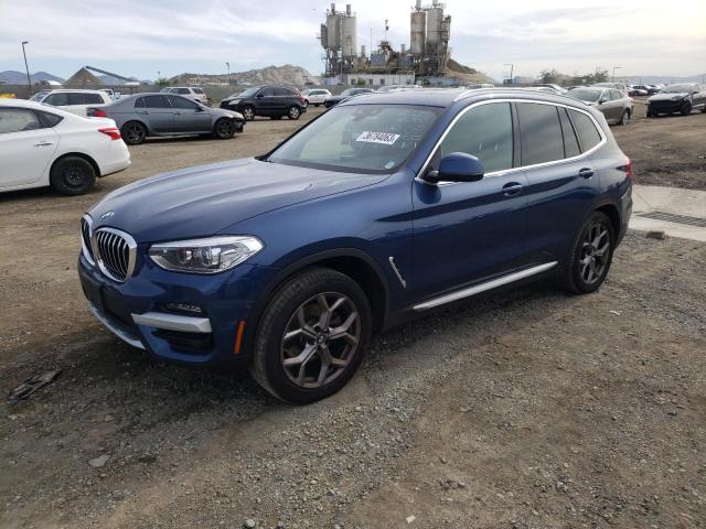 Photo 1 from auction – 2021 BMW X3 SDRIVE3 with VIN 5UXTY3C06M9H67745