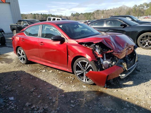 Photo 4 from auction – 2022 NISSAN SENTRA SR with VIN 3N1AB8DV7NY210419