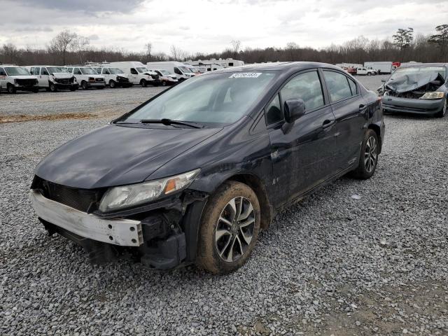 Photo 1 from auction – 2013 HONDA CIVIC EX with VIN 2HGFB2F8XDH524014