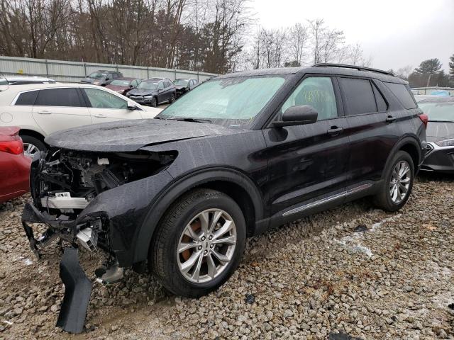 FORD EXPLORER X 2021 with VIN 1FMSK8DH6MGC04179 - Photo from auction