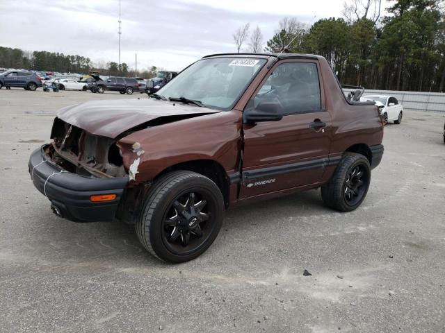 CHEVROLET TRACKER 2000 with VIN 2CNBE1867Y6927326 - Photo from auction