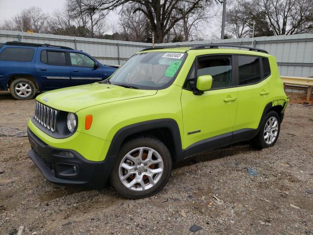 Photo 1 from auction – 2018 JEEP RENEGADE L with VIN ZACCJABB6JPJ05701