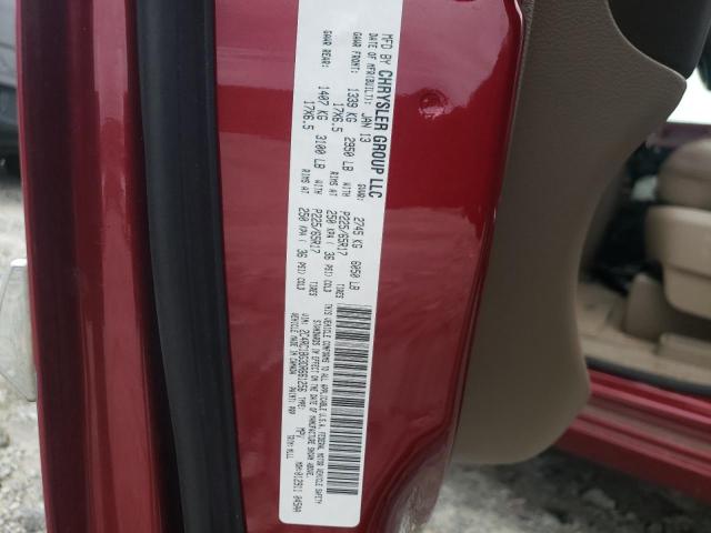 Photo 14 from auction – 2013 CHRYSLER TOWN & COU with VIN 2C4RC1BG3DR661256