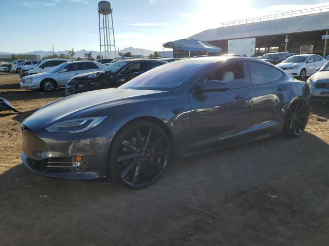 TESLA MODEL S 2018 with VIN 5YJSA1E41JF257727 - Photo from auction
