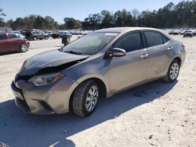TOYOTA COROLLA L 2016 with VIN 2T1BURHE3GC740384 - Photo from auction