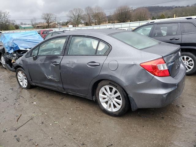 Photo 2 from auction – 2012 HONDA CIVIC EXL with VIN 2HGFB2F95CH524588