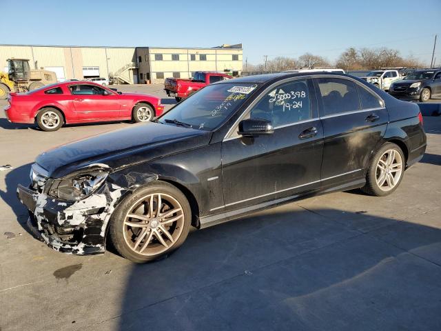 MERCEDES-BENZ C 250 2012 with VIN WDDGF4HB5CA631602 - Photo from auction