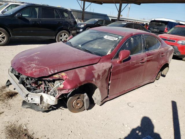 LEXUS IS 350 2008 with VIN JTHBE262885019049 - Photo from auction