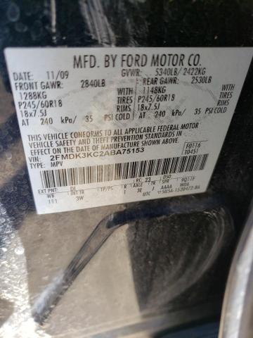 Photo 14 from auction – 2010 FORD EDGE LIMIT with VIN 2FMDK3KC2ABA75153