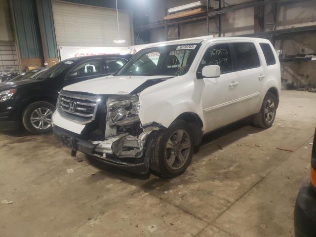 HONDA PILOT EXL 2014 with VIN 5FNYF4H61EB039982 - Photo from auction