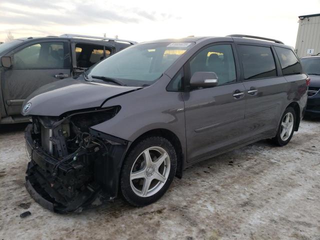 TOYOTA SIENNA XLE 2017 with VIN 5TDDZ3DC1HS148549 - Photo from auction
