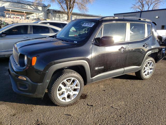 JEEP RENEGADE L 2018 with VIN ZACCJBBB1JPH17250 - Photo from auction