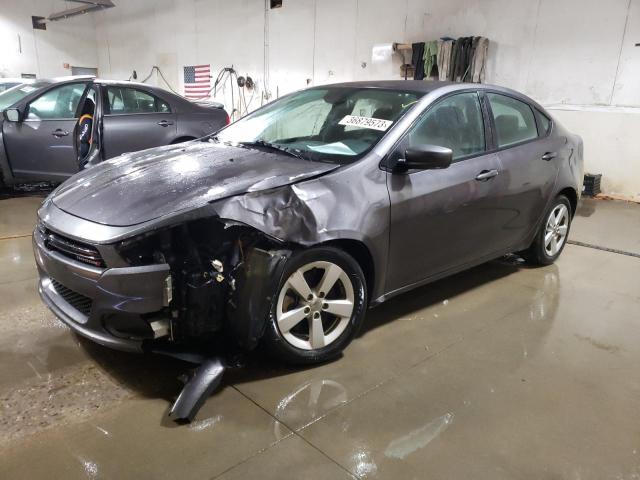 DODGE DART SXT 2015 with VIN 1C3CDFBB6FD411072 - Photo from auction