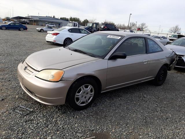 HONDA CIVIC LX 2002 with VIN 1HGEM22522L089135 - Photo from auction