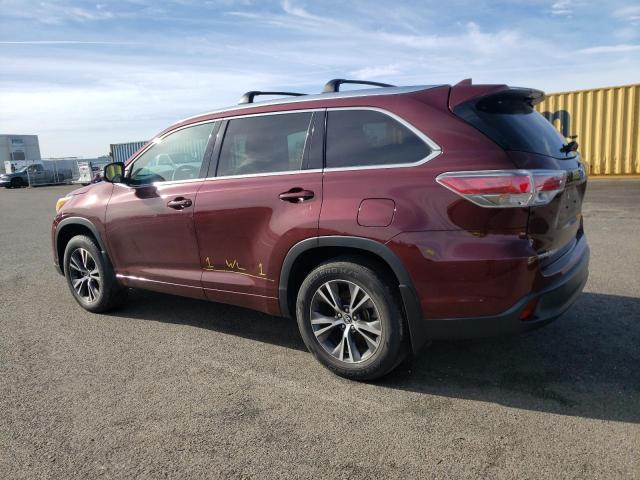Photo 2 from auction – 2016 TOYOTA HIGHLANDER with VIN 5TDJKRFH5GS259705