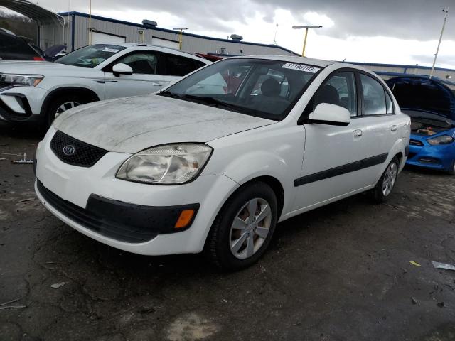 KIA RIO BASE 2009 with VIN KNADE223396486722 - Photo from auction