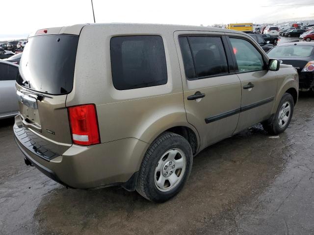 Photo 3 from auction – 2011 HONDA PILOT LX with VIN 5FNYF3H24BB056374