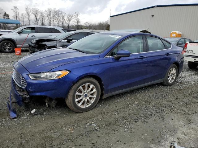 FORD FUSION S 2016 with VIN 3FA6P0G76GR155127 - Photo from auction
