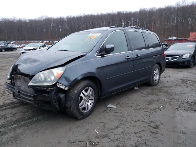 HONDA ODYSSEY EX 2005 with VIN 5FNRL38685B104317 - Photo from auction