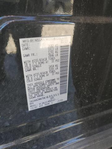 Photo 14 from auction – 2013 NISSAN PATHFINDER with VIN 5N1AR2MN7DC635311