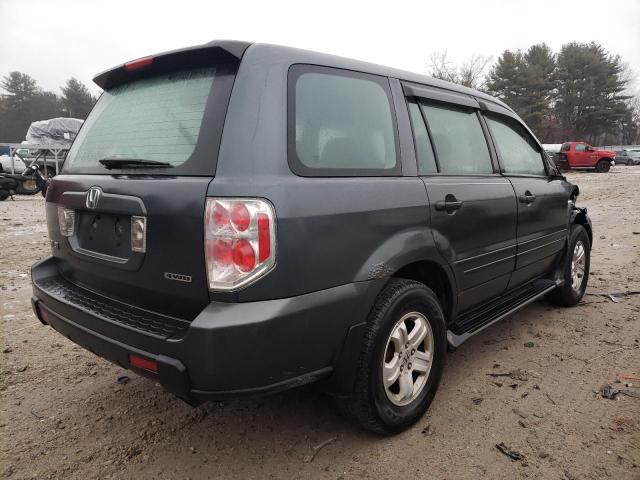 Photo 3 from auction – 2006 HONDA PILOT LX with VIN 2HKYF18116H554048
