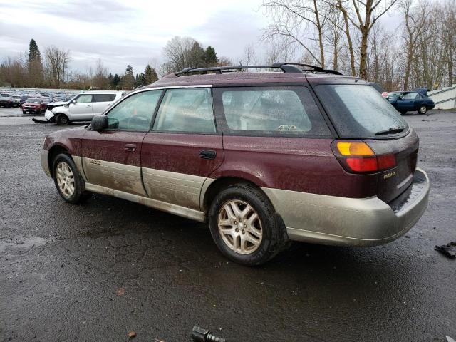 Photo 2 from auction – 2000 SUBARU LEGACY OUT with VIN 4S3BH6653Y7668434