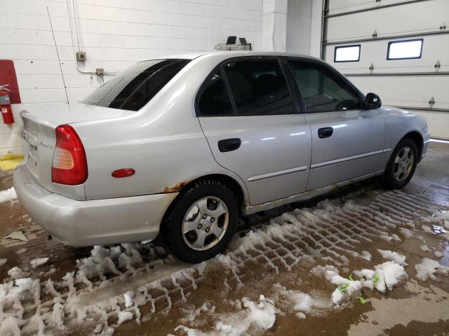 Photo 3 from auction – 2002 HYUNDAI ACCENT GL with VIN KMHCG45C22U352457