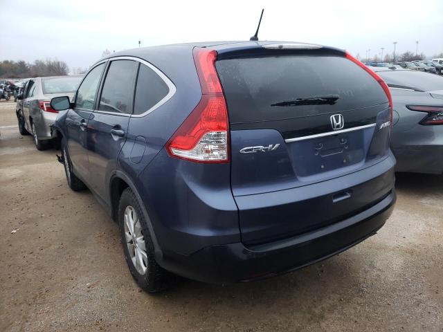 Photo 2 from auction – 2013 HONDA CR-V EX with VIN 2HKRM4H56DH615129
