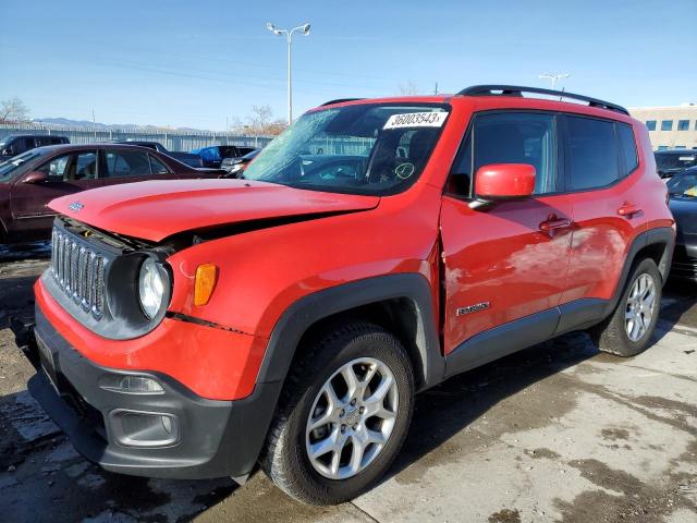 Photo 1 from auction – 2016 JEEP RENEGADE L with VIN ZACCJBBT3GPC65027