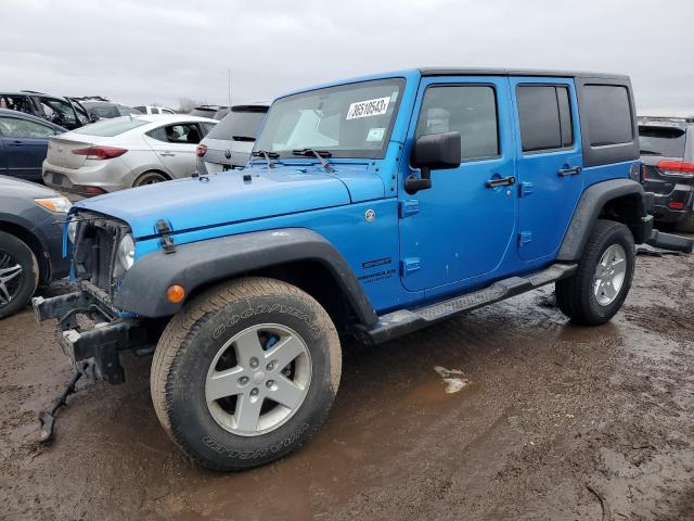 JEEP WRANGLER U 2016 with VIN 1C4BJWDG5GL106937 - Photo from auction