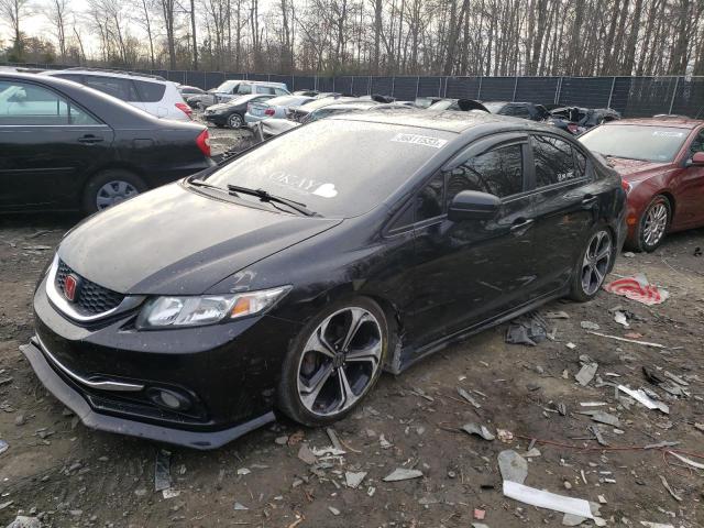 HONDA CIVIC LX 2015 with VIN 19XFB2F57FE245428 - Photo from auction
